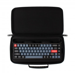 Keychron K6 Keyboard Aluminum Carrying Case Black