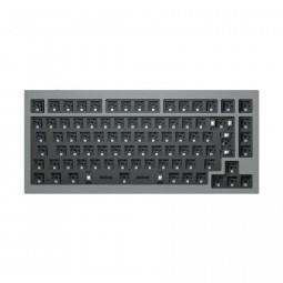 Keychron Q1 QMK Custom Mechanical Keyboard Barebone ISO Silver Grey UK