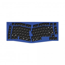 Keychron Q10 QMK Custom Mechanical Keyboard Barebone ISO Knob Navy Blue US