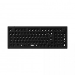 Keychron Q5 QMK Custom Mechanical Keyboard Barebone ISO Knob Carbon Black UK