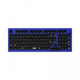 Keychron Q5 QMK Custom Mechanical Keyboard Barebone ISO Knob Navy Blue UK