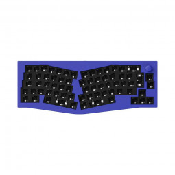 Keychron Q9 Swappable RGB Backlight Knob ISO Keyboard Barebone Navy Blue