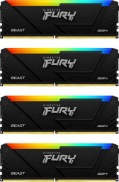 Kingston 128GB DDR4 3600MHz Kit(4x32GB) Fury Beast RGB