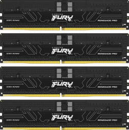 Kingston 128GB DDR5 4800MHz Kit(4x32GB) Fury Renegade Pro Black