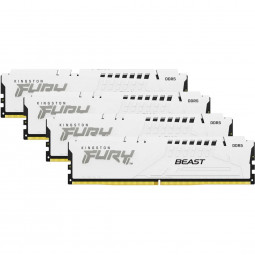 Kingston 128GB DDR5 5200MHz Kit(4x32GB) Fury Beast White