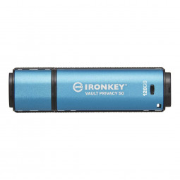 Kingston 128GB IronKey Vault Privacy 50 USB3.2 Blue