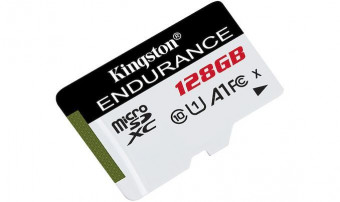 Kingston 128GB microSDXC High Endurance Class10 A1 V10 UHS-I adapter nélkül