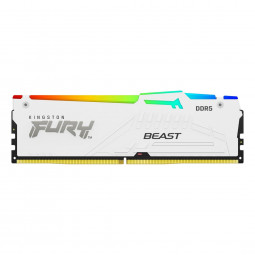 Kingston 32GB DDR5 5200MHz Fury Beast RGB White