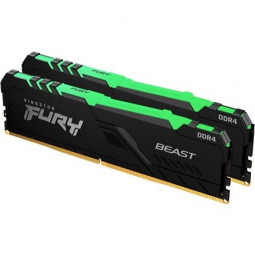 Kingston 32GB DDR5 6000MHz Kit(2x16GB) Fury Beast RGB