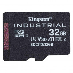 Kingston 32GB microSDHC CL10 U3 V30 A1 Industrial