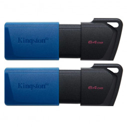 Kingston 64GB DataTraveler Exodia M USB3.2 Black/Blue 2db