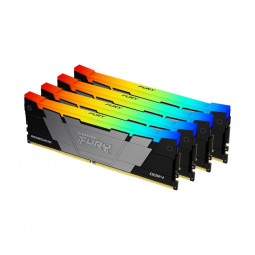 Kingston 64GB DDR4 3600MHz Kit(4x16GB) Fury Renegade RGB Black