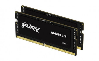 Kingston 64GB DDR5 5600MHz Kit(2x32GB) SODIMM Fury Impact Black