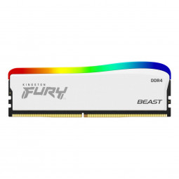 Kingston 8GB 3200MHz DDR4 Fury Beast RGB SE White