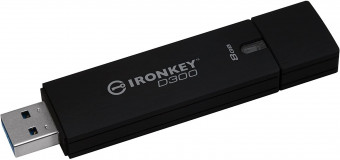 Kingston 8GB IronKey D300S (Serialized Standard) Black