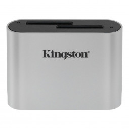 Kingston Workflow SD USB 3.2 UHS-II Reader Silver