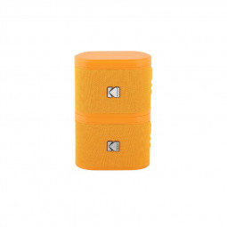 Kodak BRIXBL2 Soundbrix Mini Bluetooth Coloured Portable Two Speakers Orange
