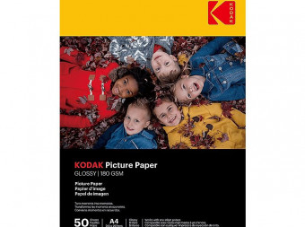 Kodak High Gloss 180g A4 50db Fényes Fotópapír