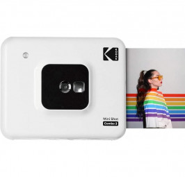 Kodak Mini Shot 3 Square Retro Instant Camera White