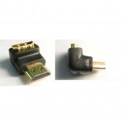 Kolink HDMI/M to HDMI/F 90 fokos adapter