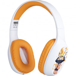 KONIX Naturo Shippuden Bluetooth Gaming headset White/Orange