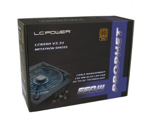 LC Power 550W 80+ Bronze LC8550 V2.31 Prophet Metatron Series