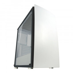 LC Power 713W Bright Sail X Tempered Glass White