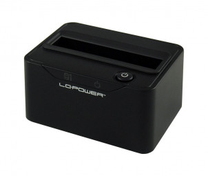 LC Power LC-DOCK-25-C HDD docking station Black