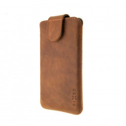 FIXED Leather case Posh, size 3XL, brown