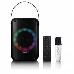 Lenco BTC-060BK Karaoke system with Bluetooth Black