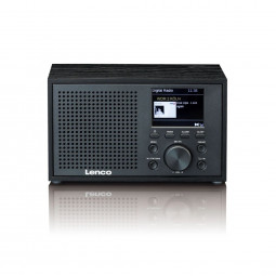 Lenco DAR-017BK Compact and stylish DAB+/FM radio with Bluetooth Black