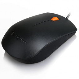 Lenovo 300 Wired USB Mouse Black