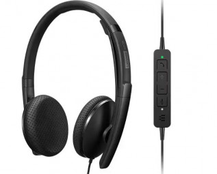 Lenovo Wired VOIP UC Headset Black