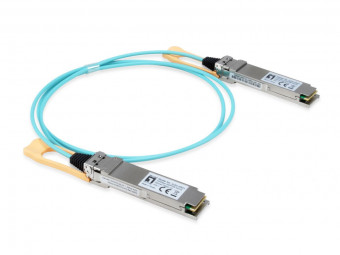 LevelOne AOC-0501 100Gbps QSFP28 Active Optical Cable 1m
