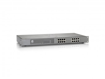 LevelOne FEP-1612 16-Port Fast Ethernet PoE Switch