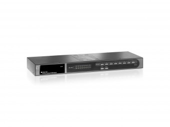 LevelOne KVM-1631 KVM Switchbox - 16 port - 1920 x 1440 - 2 x USB - 1 x VGA - 1U - Rack-mountable
