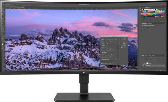 LG 35BN77CP-B LED Curved