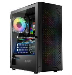 Logic Aramis ARGB Midi Window Black with Logic 600
