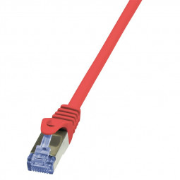 Logilink AWG26 Patch Cable Cat.6A 10G S/FTP PIMF PrimeLine 3m Red