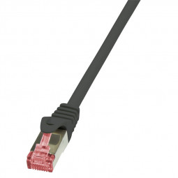 Logilink AWG27 Patch Cable Cat.6 S/FTP PIMF PrimeLine 0,50m Black