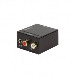 Logilink CA0101 Coaxial and Toslink to analog L/R and 3.5 mm jack audio converter