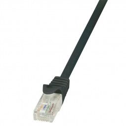 Logilink CAT5e U/UTP Patch cable Ecoline 0,25m Black