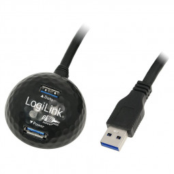 Logilink CU0035 Extension Cable USB 3.0 with Docking Station