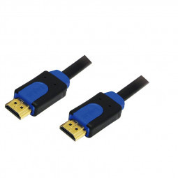 Logilink HDMI High Speed 2x HDMI Type A male 10m cable Black