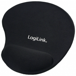 Logilink ID0027 zselés egérpad csuklótámasszal Black