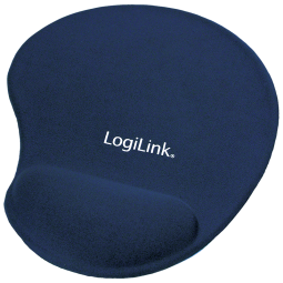 Logilink ID0027B zselés egérpad csuklótámasszal Blue