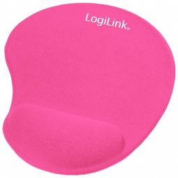 Logilink ID0027P zselés egérpad csuklótámasszal Pink