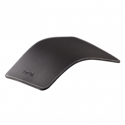 Logilink ID0150 Mousepad in leather design Black