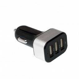 Logilink PA0082 3-port USB Car Charger 25,5W