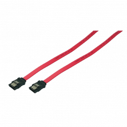 Logilink SATA Cable with Clip 90cm